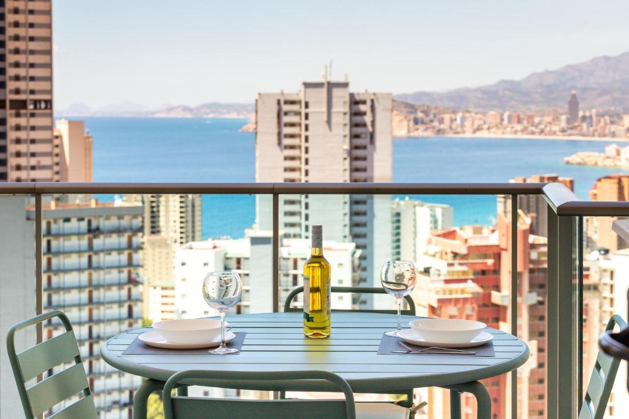 Skyline 11 Sunny Balcony With Stunning Sea Views Lejlighed Benidorm Eksteriør billede