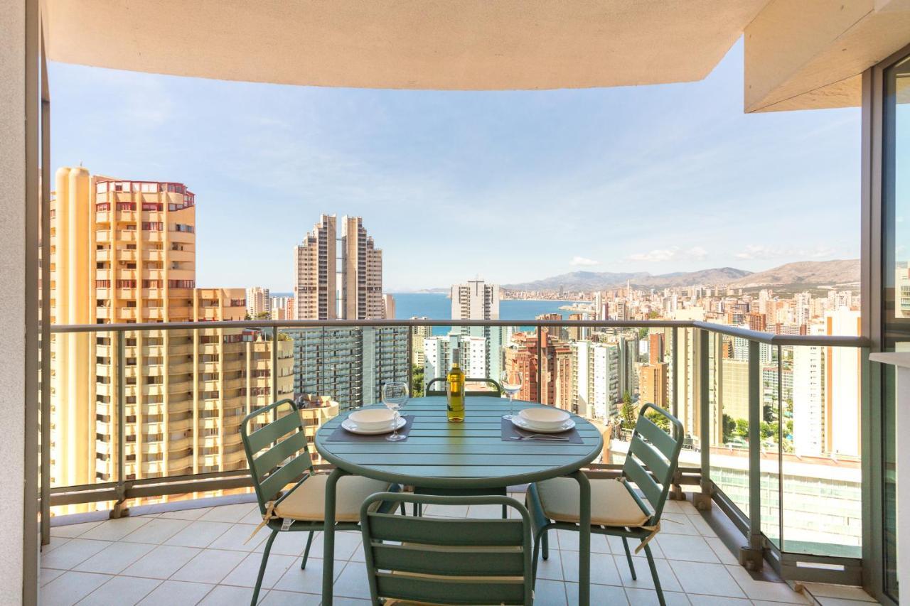 Skyline 11 Sunny Balcony With Stunning Sea Views Lejlighed Benidorm Eksteriør billede