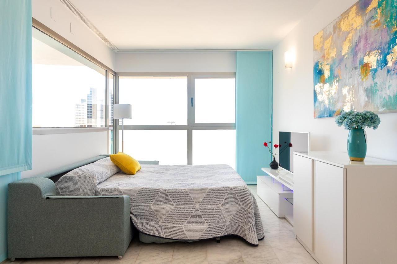 Skyline 11 Sunny Balcony With Stunning Sea Views Lejlighed Benidorm Eksteriør billede