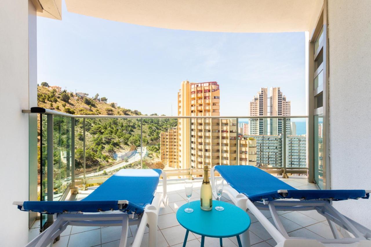 Skyline 11 Sunny Balcony With Stunning Sea Views Lejlighed Benidorm Eksteriør billede