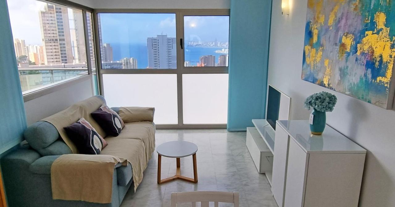 Skyline 11 Sunny Balcony With Stunning Sea Views Lejlighed Benidorm Eksteriør billede